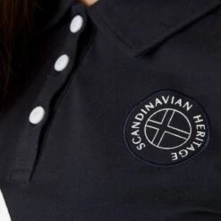 Horze Women's Jessie Polo Shirt - Dark Navy 8 Horze Women's Jessie Polo Shirt - Dark Navy -Kensington Shop 549033 800 800
