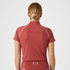 B Vertigo Women's Adara Cool Tech Training Shirt - Mineral Red -Kensington Shop 549145 800 800