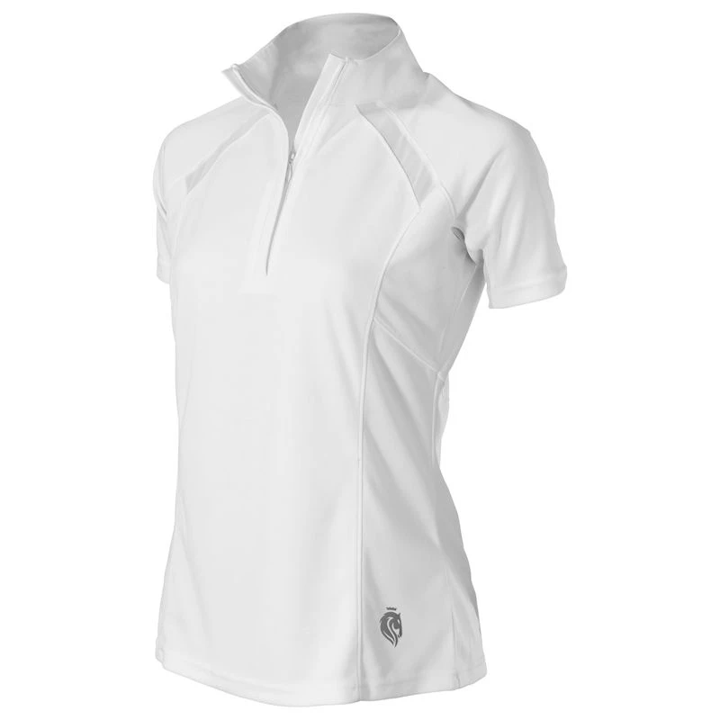 Equinavia Women's Ingrid Short Sleeved Show Shirt - White 2 Equinavia Women's Ingrid Short Sleeved Show Shirt - White - Image 2