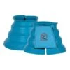 Horze Rubber Guard Bell Boots - True Blue