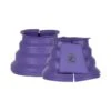 Horze Rubber Guard Bell Boots - Purple
