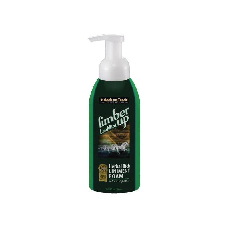 Back On Track Limber Up Liniment Foam 1 Back On Track Limber Up Liniment Foam