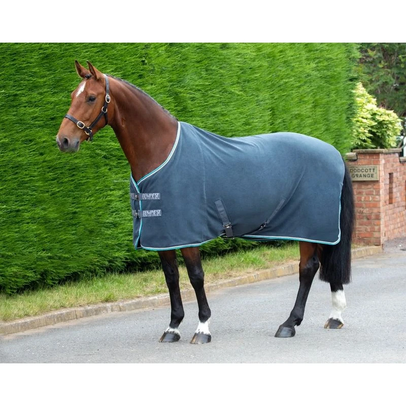 Shires Tempest Fleece Rug - Grey 1 Shires Tempest Fleece Rug - Grey