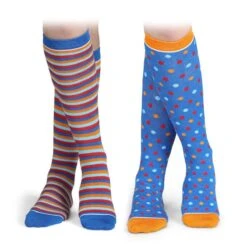 Shires Two Pack Bamboo Socks - Blue