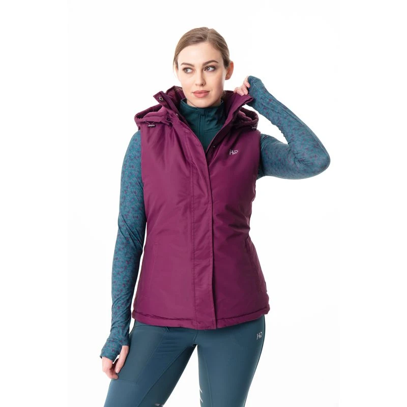 Horseware Equi Eco Technical Gilet - Beetroot Purple 1 Horseware Equi Eco Technical Gilet - Beetroot Purple