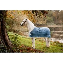 Horseware Eco Liner 100g - Teal Eco Print/Grey