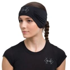 Cavalliera Bit Ear Warmer - Black