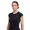 Cavalliera Women's Bit Short Sleeve Tee Shirt - Black