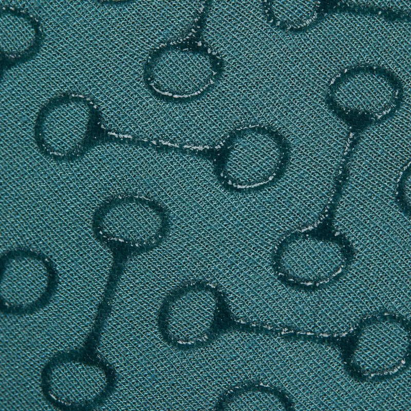 Horze Women's Tara High Waist Silicone Knee Patch Breeches - Arctic Blue 4 Horze Women's Tara High Waist Silicone Knee Patch Breeches - Arctic Blue - Image 4