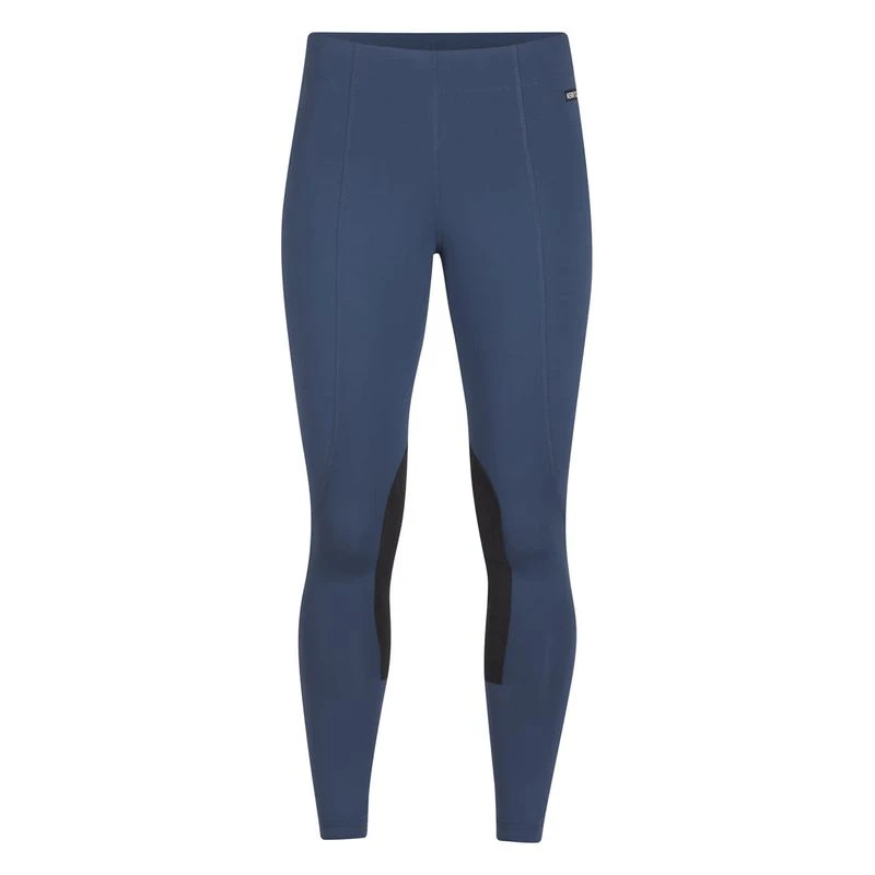 Kerrits Women's Flow Rise Knee Patch Performance Tights - Admiral 1 Kerrits Women's Flow Rise Knee Patch Performance Tights - Admiral