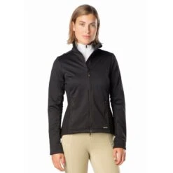 Kerrits Women's Softshell Riding Jacket - Black -Kensington Shop 569165 800 800