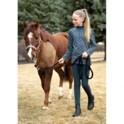 Kerrits Kids' Thermo Tech Printed Tights - Spruce/Spruce Bit Of Frost 7 Kerrits Kids' Thermo Tech Printed Tights - Spruce/Spruce Bit Of Frost -Kensington Shop 570483 800 800