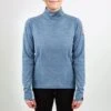 Irideon Women's Radiant Mock Crew Top - Blueprint