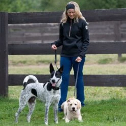 Irideon Women's Fjord Fleece Hoodie - Black -Kensington Shop 573129 800 800