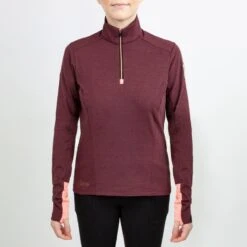 Irideon Kids' Radiant 1/2 Zip Top - Henna