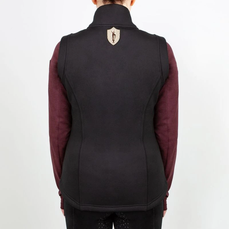 Irideon Kids' Fjord Fleece Vest - Black 3 Irideon Kids' Fjord Fleece Vest - Black - Image 3