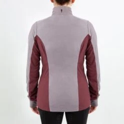 Irideon Kids' Chinchillaaah 1/4 Zip Top - Fig/Henna -Kensington Shop 573668 800 800