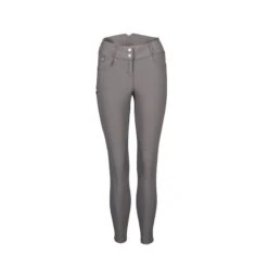 Back On Track Women's Julia Knee Patch Breeches - Grey