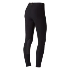 Kerrits Kids' Microcord Knee Patch Tights - Black -Kensington Shop 575182 800 800