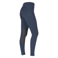 Kerrits Women's Fleece Lite II Knee Patch Tights - Admiral Herringbone -Kensington Shop 575233 800 800