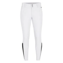 Kerrits Women's Affinity Ice Fil Knee Patch Breeches - White