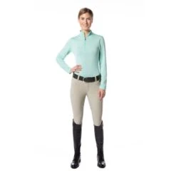 Kerrits Women's Crossover II Full Seat Breeches - Sand -Kensington Shop 577286 800 800