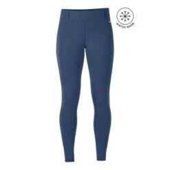 Kerrits Women's Power Stretch Knee Patch Pocket Tights - Admiral