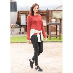 EQL Women's Roam Legging - Black Solid -Kensington Shop 578730 800 800