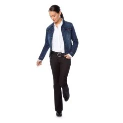EQL Women's In Motion Jean Jacket - Midnight Wash -Kensington Shop 580253 800 800