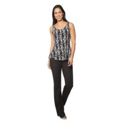 EQL Women's In Motion Bootcut Pant - Black -Kensington Shop 580365 800 800