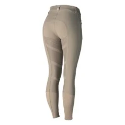 B Vertigo Women's Patricia Silicone Full Seat Breeches - Timber Wolf/White -Kensington Shop 580605 800 800