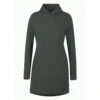 EQL Women's Weekender Fleece Hoodie Dress - Spruce