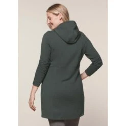 EQL Women's Weekender Fleece Hoodie Dress - Spruce -Kensington Shop 582354 800 800