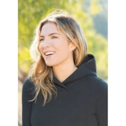 EQL Women's Weekender Fleece Hoodie Dress - Black -Kensington Shop 582425 800 800