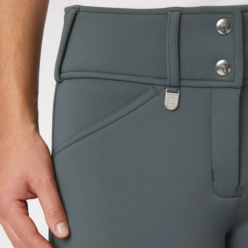 Horze Women's Grand Prix Full Seat Breeches - Urban Chic 2 Horze Women's Grand Prix Full Seat Breeches - Urban Chic - Image 2