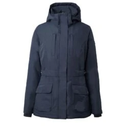 Horze Women's Jadine Winter Jacket - Dark Navy