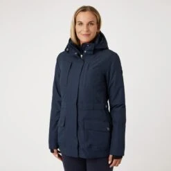 Horze Women's Jadine Winter Jacket - Dark Navy -Kensington Shop 583040 800 800