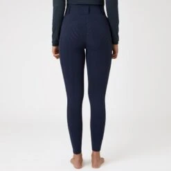 Horze Women's Everly Full Seat Winter Riding Tights - Dark Navy -Kensington Shop 583633 800 800
