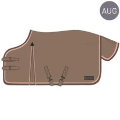 Horze Glasgow Heavy Weight Turnout Blanket 350g - Cocoa Mocha -Kensington Shop 583904 800 800