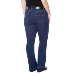 EQL Women's In Motion Bootcut Jean W/Raw Hem - Midnight Wash -Kensington Shop 584678 800 800