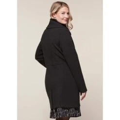 EQL Women's Brushed Ponte Uptown Jacket - Heather Black -Kensington Shop 585143 800 800