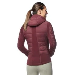 Kerrits Women's Heads Up Quilted Jacket - Mahogany -Kensington Shop 585639 800 800