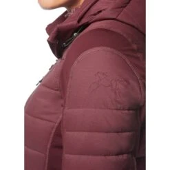Kerrits Women's Heads Up Quilted Jacket - Mahogany -Kensington Shop 585641 800 800