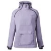 Horze Women's Ayla Waterproof Shell Riding Jacket - Grey Ridge Purple