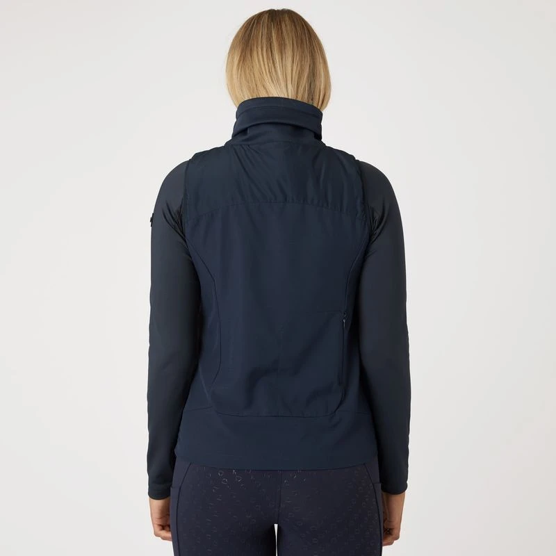 Horze Women's Riley Hybrid Riding Vest - Dark Navy 4 Horze Women's Riley Hybrid Riding Vest - Dark Navy - Image 4