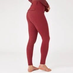 Horze Women's Ingrid Full Seat Breeches - Merlot 6 Horze Women's Ingrid Full Seat Breeches - Merlot -Kensington Shop 590690 800 800