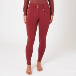 Horze Women's Ingrid Full Seat Breeches - Merlot 7 Horze Women's Ingrid Full Seat Breeches - Merlot -Kensington Shop 590691 800 800