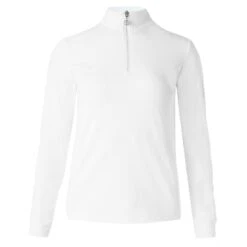 Horze Women's Iris Training And Show Shirt - White