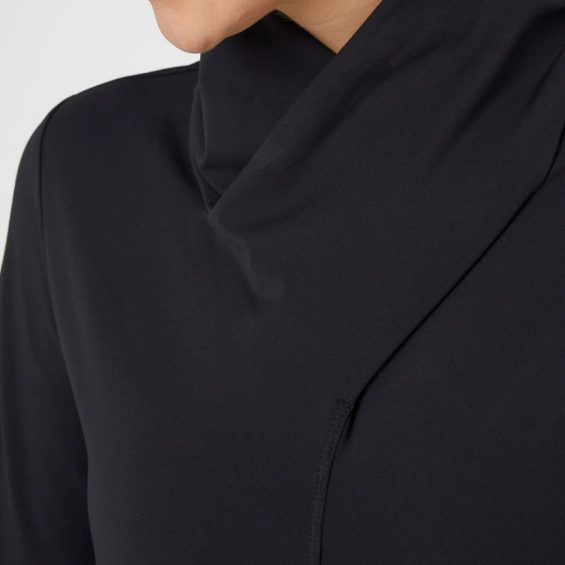 Horze Women's Raquel Turtleneck Training Shirt - Dark Navy 4 Horze Women's Raquel Turtleneck Training Shirt - Dark Navy - Image 4