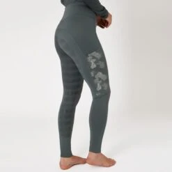 Horze Women's Luminox Tights W/Reflective Print - Urban Chic -Kensington Shop 591143 800 800